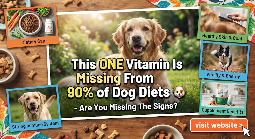 This ONE Vitamin Is Missing From 90% of Dog Diets