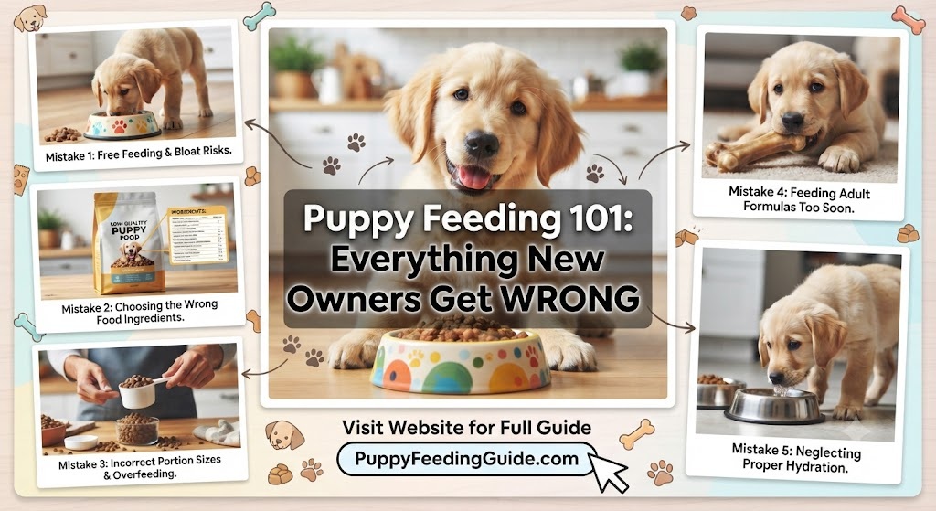 Puppy Feeding 101: Everything I Wish I Knew (Cheat Sheet)