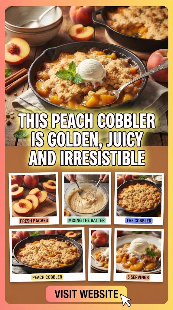 This Peach Cobbler Is Golden, Juicy and Irresistible